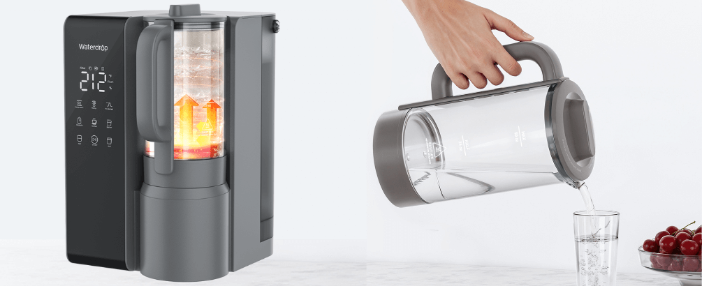 Experience the Future of Hot & Pure Water with Waterdrop M1 RO Dispenser