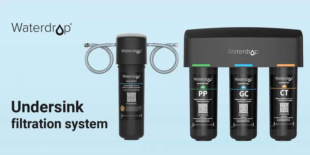 Review single-stage and 3-stage under sink water filter