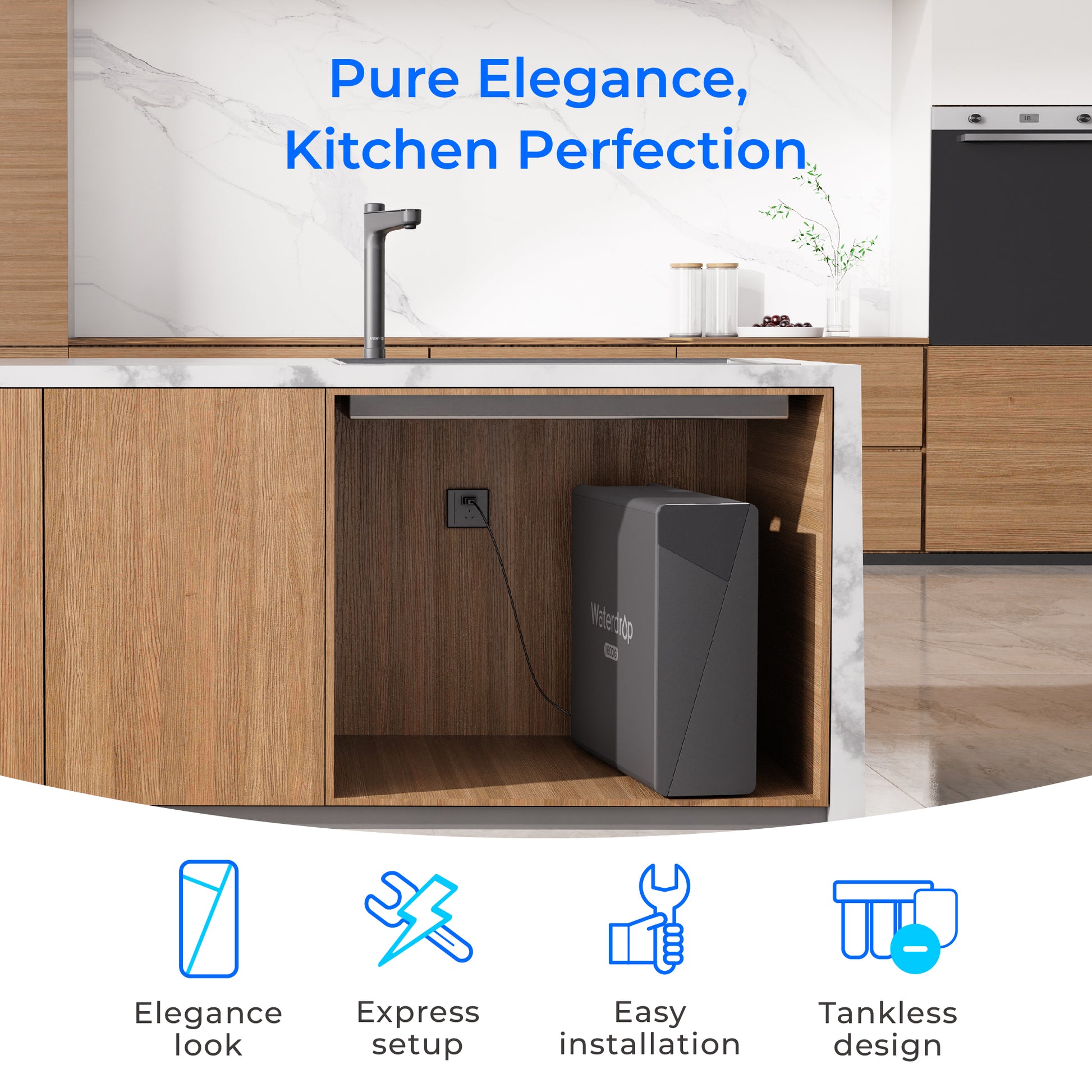 Waterdrop X16 Alkaline Undersink Reverse Osmosis System