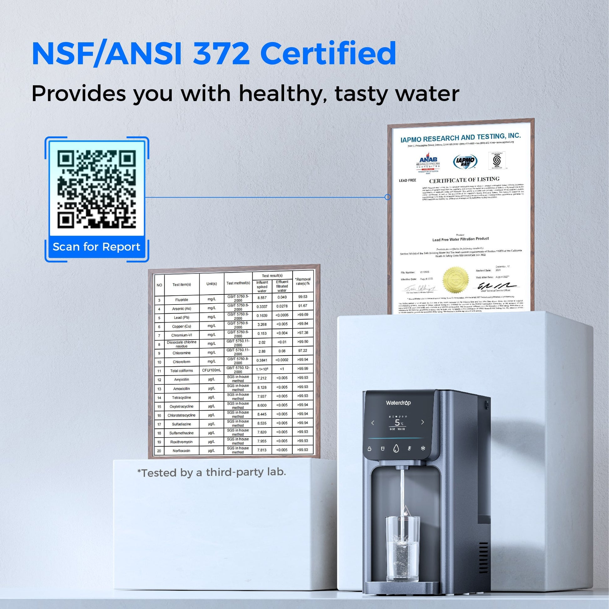 Waterdrop A1 Reverse Osmosis Hot Cold Water Dispenser