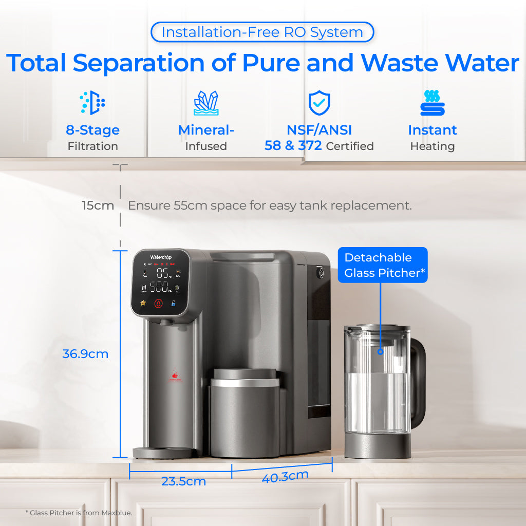 Waterdrop M6HG Mineral Instant Hot RO System