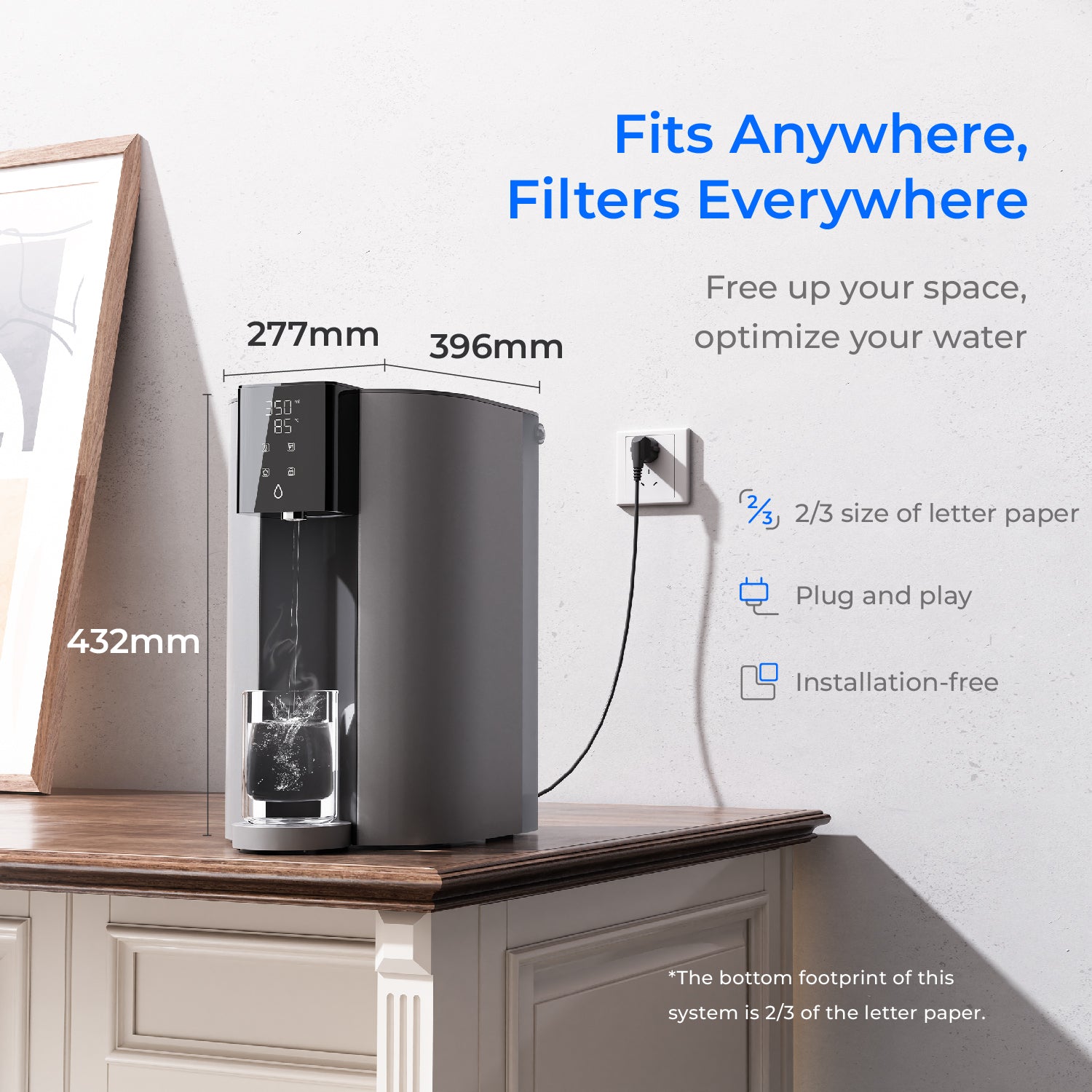 Waterdrop C1H Instant Hot Water Reverse Osmosis System