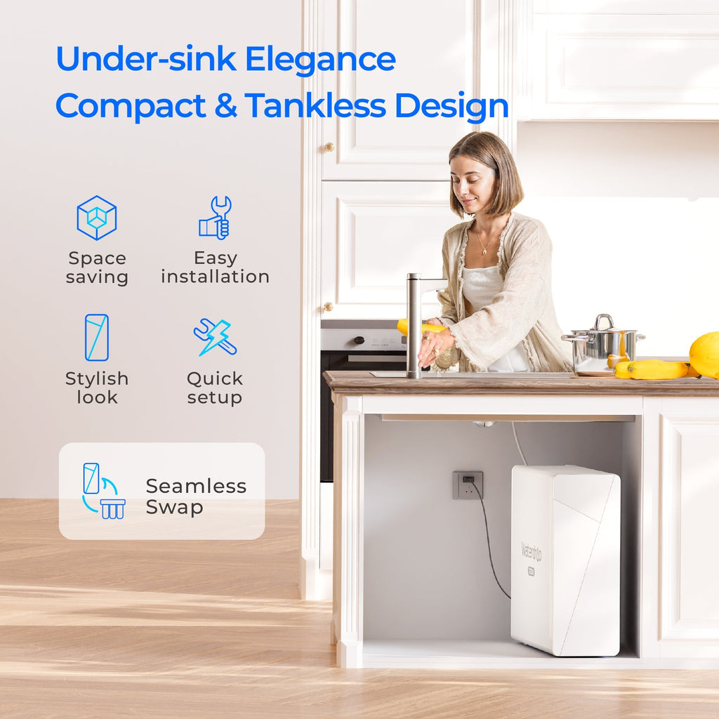 Waterdrop X12 Alkaline Reverse Osmosis System with Replacement Filter Combo