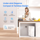 Waterdrop X12 Alkaline Reverse Osmosis System with Replacement Filter Combo