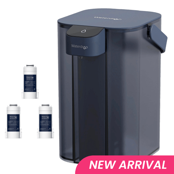 Waterdrop Electric Instant Water Filter Jug, 15-cup (3.5 L)  Filtration Capacity / 3 Months