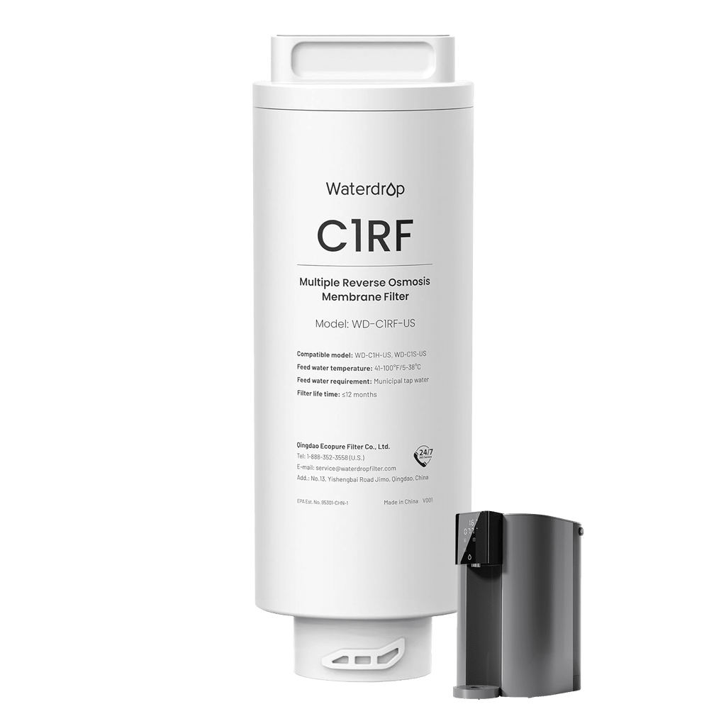 WD-C1RF Filter for Waterdrop C1H Reverse Osmosis System, 2-YEAR COMBO