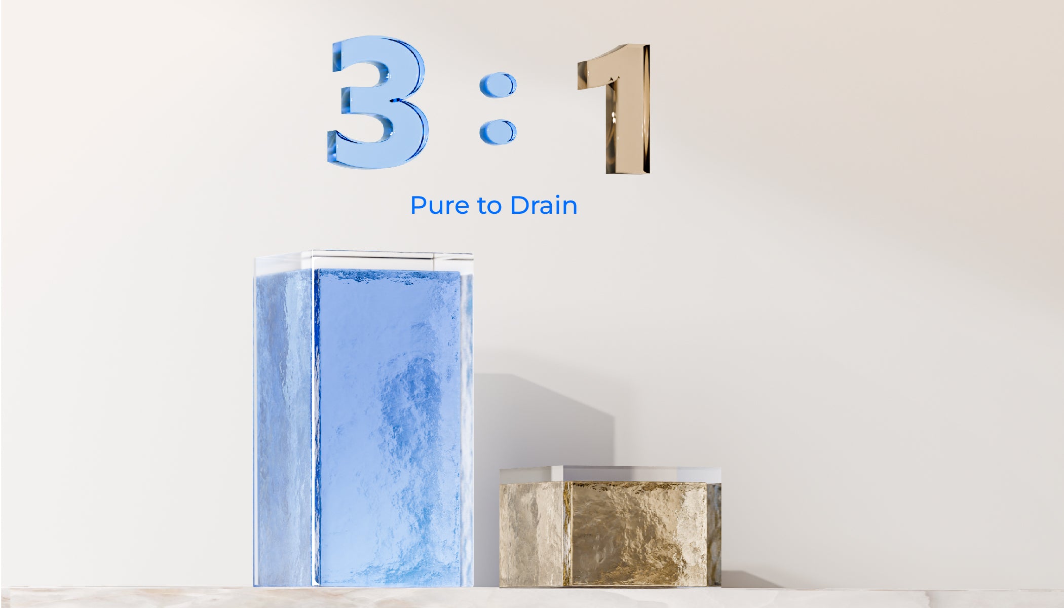 3:1 Pure to Drain