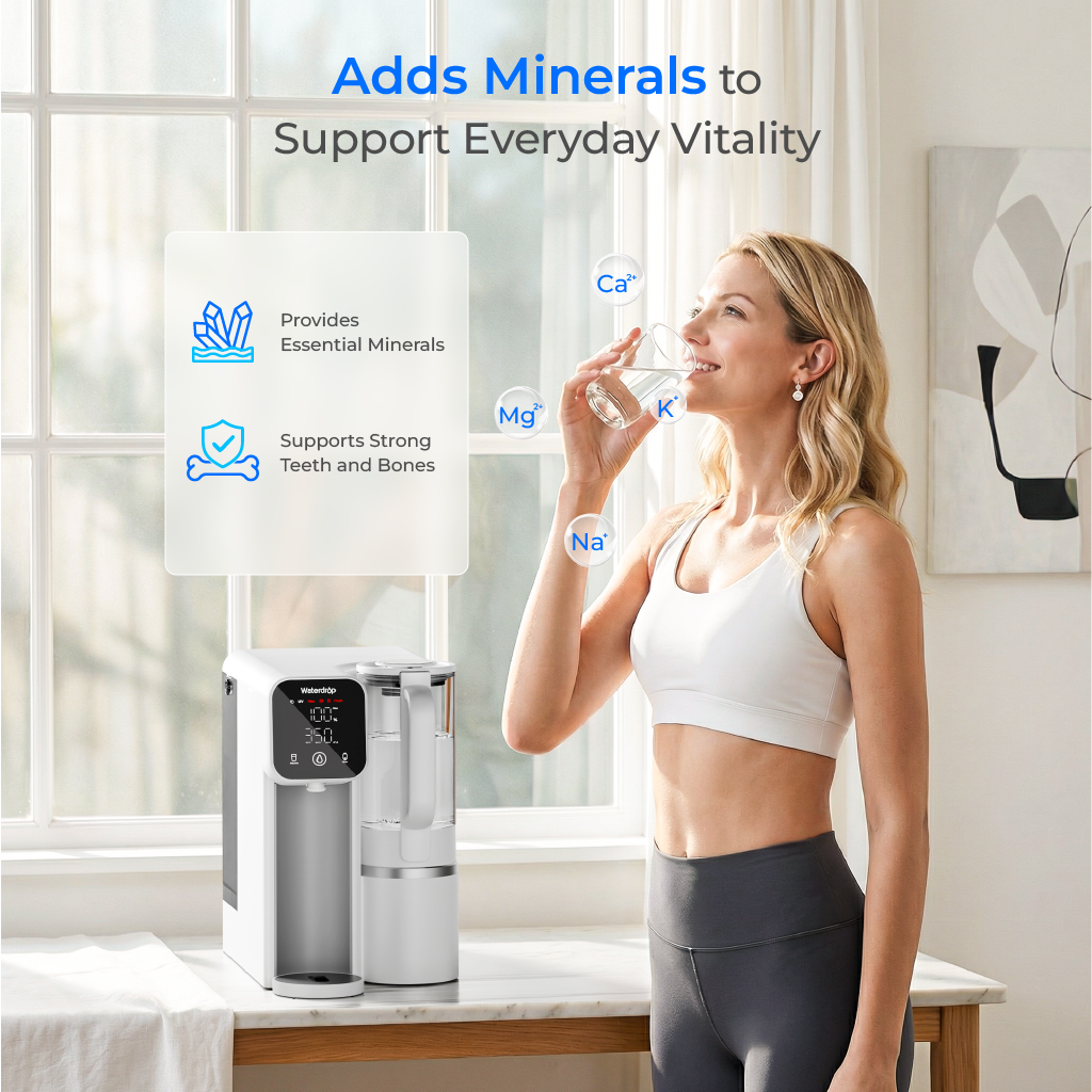 Waterdrop M6SL Mineral Reverse Osmosis System Countertop Water Filter
