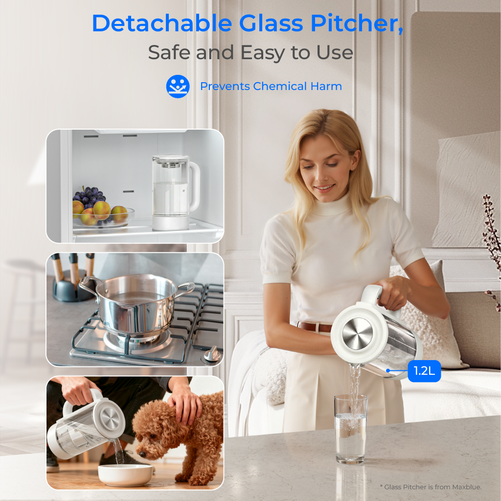 Waterdrop M6SL Mineral Reverse Osmosis System Countertop Water Filter