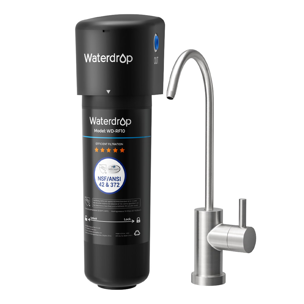 Waterdrop UB Undersink Water Filtration System With Dedicated Faucet