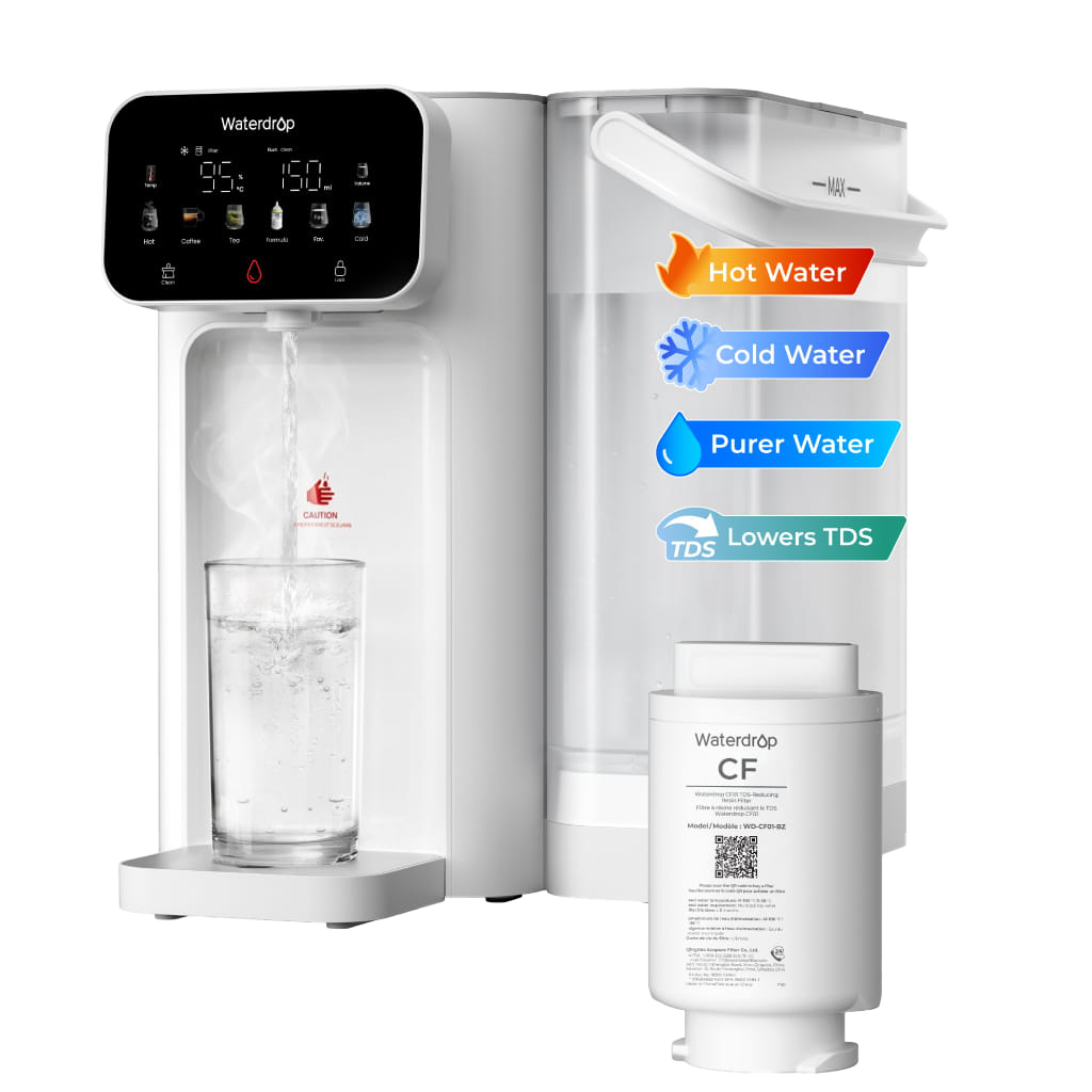 Instant Hot Cold Countertop Water Filter Dispenser CT01