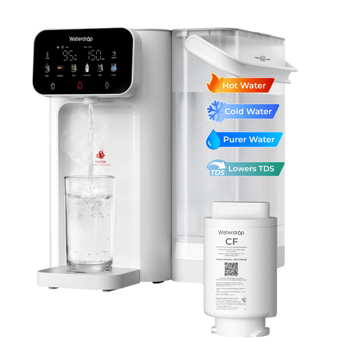 Waterdrop Instant Hot and Cold Countertop Water Filter Dispenser CT01