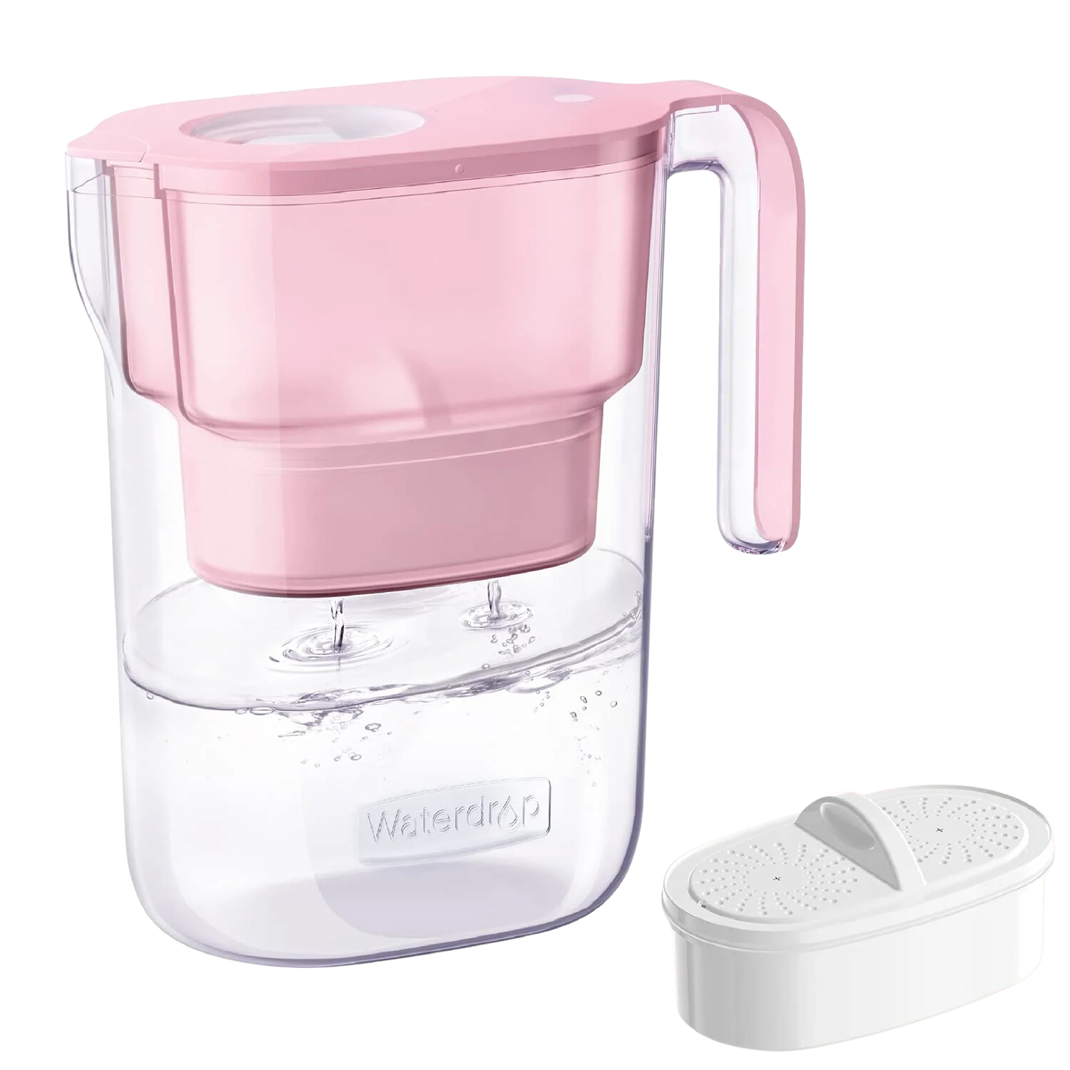 Waterdrop Pink Elfin Fridge Water Filter Jug