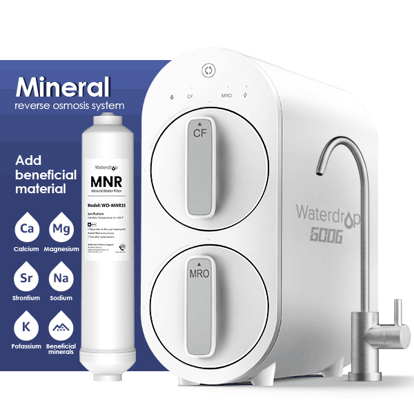 Waterdrop Remineralization RO Water Filtration System Home
