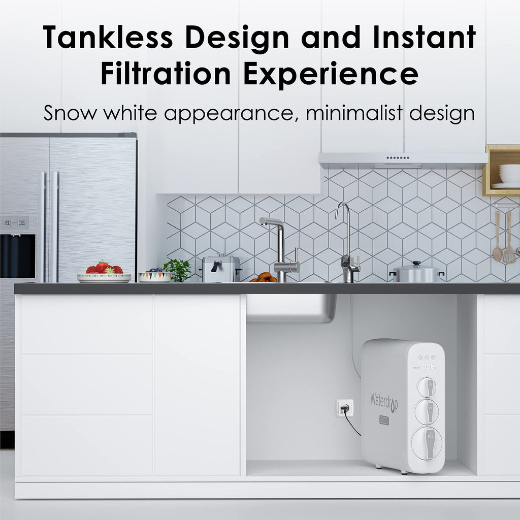 G3P600 Tankless RO System Combo Set - Waterdrop G3P600