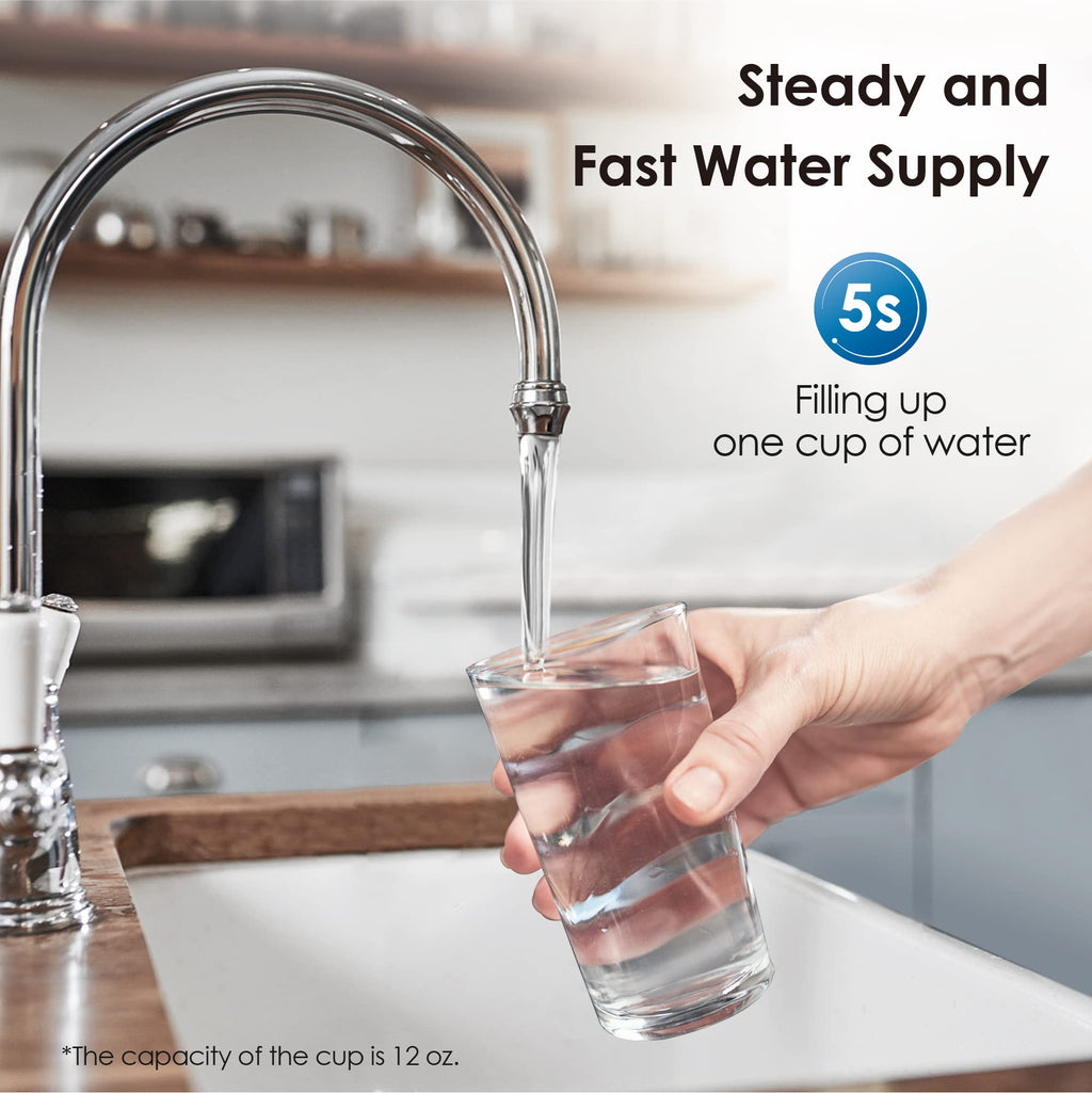 0.01 μm Ultra Filtration UnderSink Water Filter | Direct Connect Filtration System