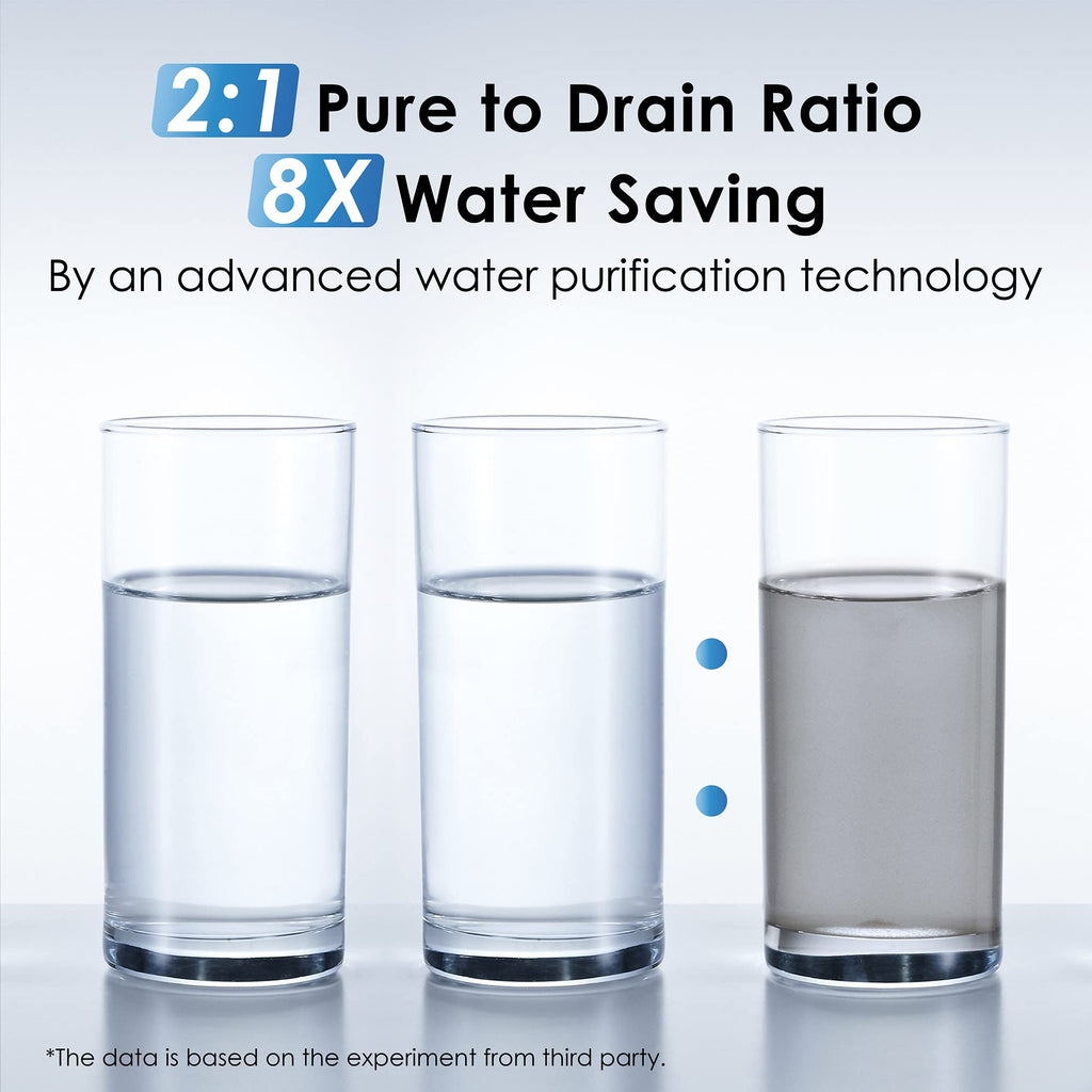 G3P600 Tankless RO System Combo Set - Waterdrop G3P600