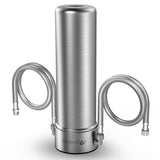 5+1 Stage Stainless Steel Direct Connect Under Sink Water Filter AS13（𝐍𝐨 𝐃𝐫𝐢𝐥𝐥𝐢𝐧𝐠 𝐑𝐞𝐪𝐮𝐢𝐫𝐞𝐝）