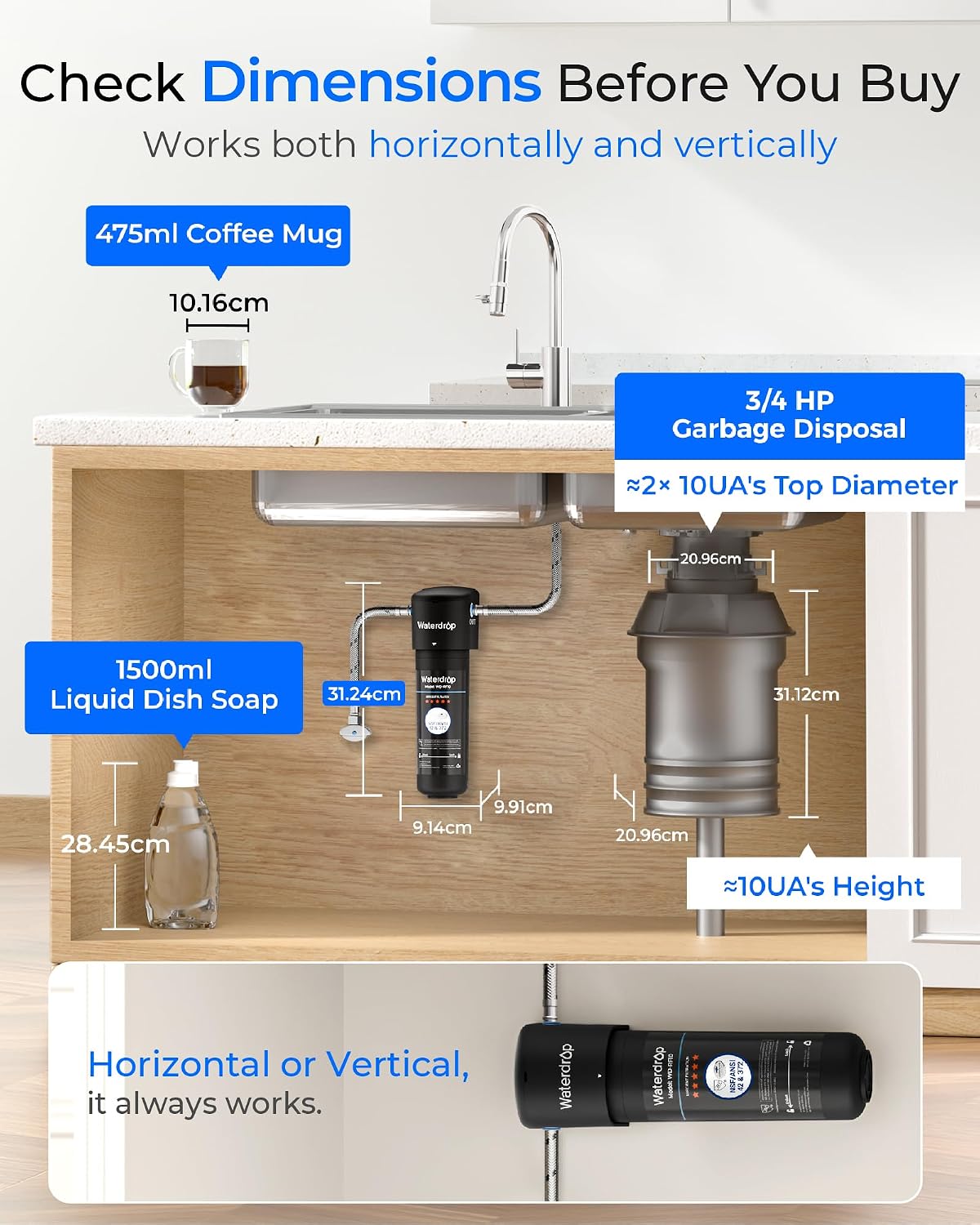 Under Sink Water Filter | Direct Connect Filtration System UA