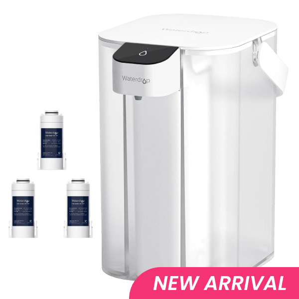 Electric Instant Water Filter Jug, 15-cup (3.5 L) Filtration Capacity