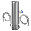 5+1 Stage Stainless Steel Direct Connect Under Sink Water Filter AS13（𝐍𝐨 𝐃𝐫𝐢𝐥𝐥𝐢𝐧𝐠 𝐑𝐞𝐪𝐮𝐢𝐫𝐞𝐝）