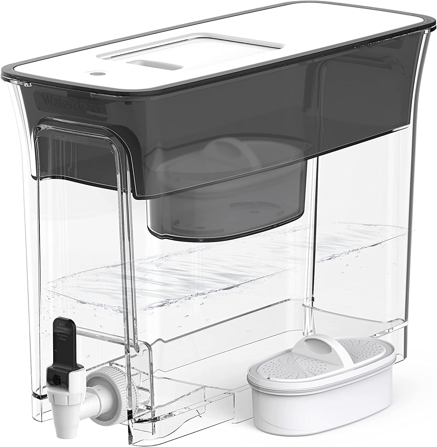 Waterdrop Slim Water Filter Tank with 1 × 60 Days Filter