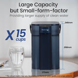 Electric Instant Water Filter Jug, 15-cup (3.5 L) Filtration Capacity