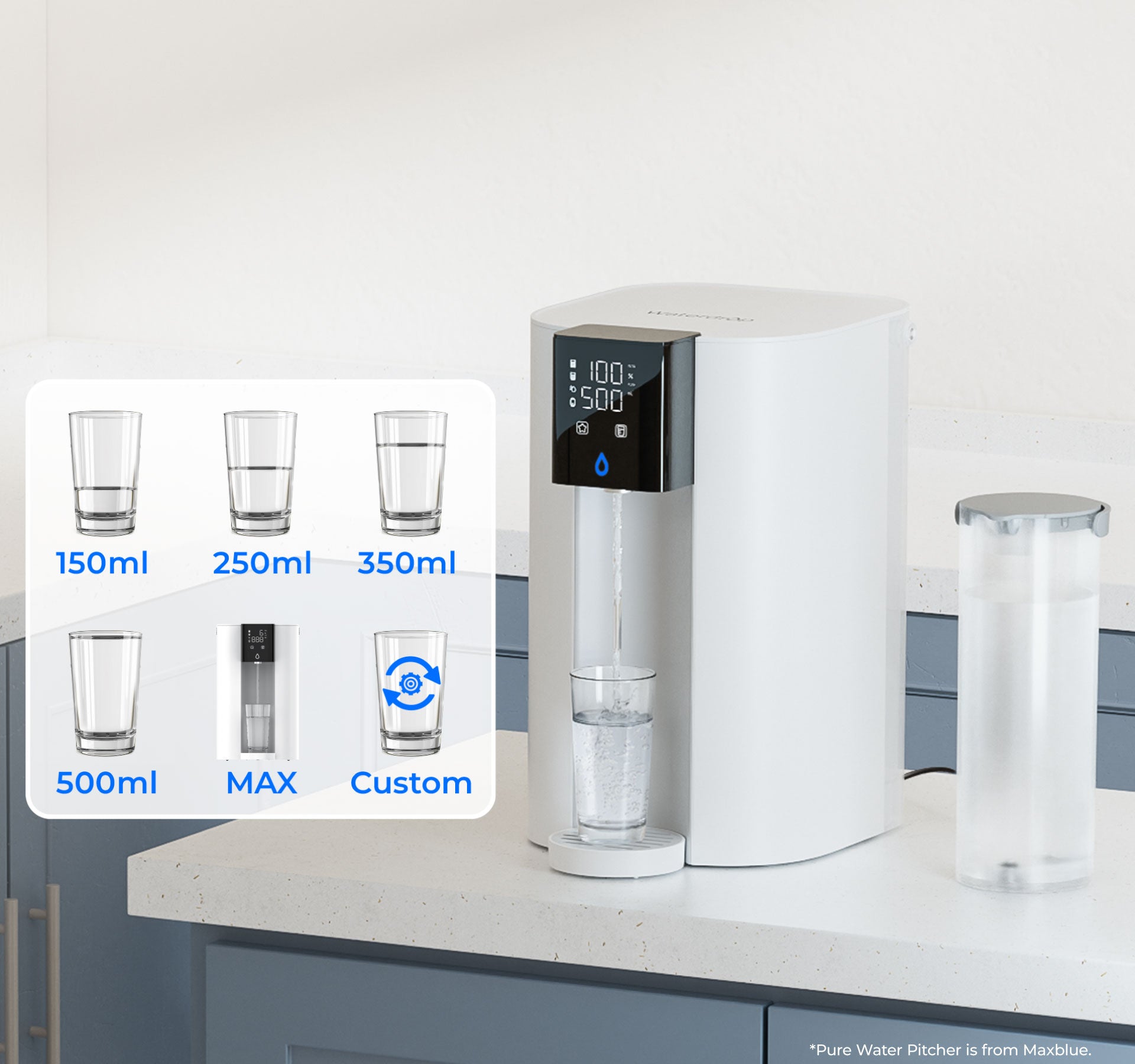 Waterdrop Alkaline Countertop CoreRO System C1SL