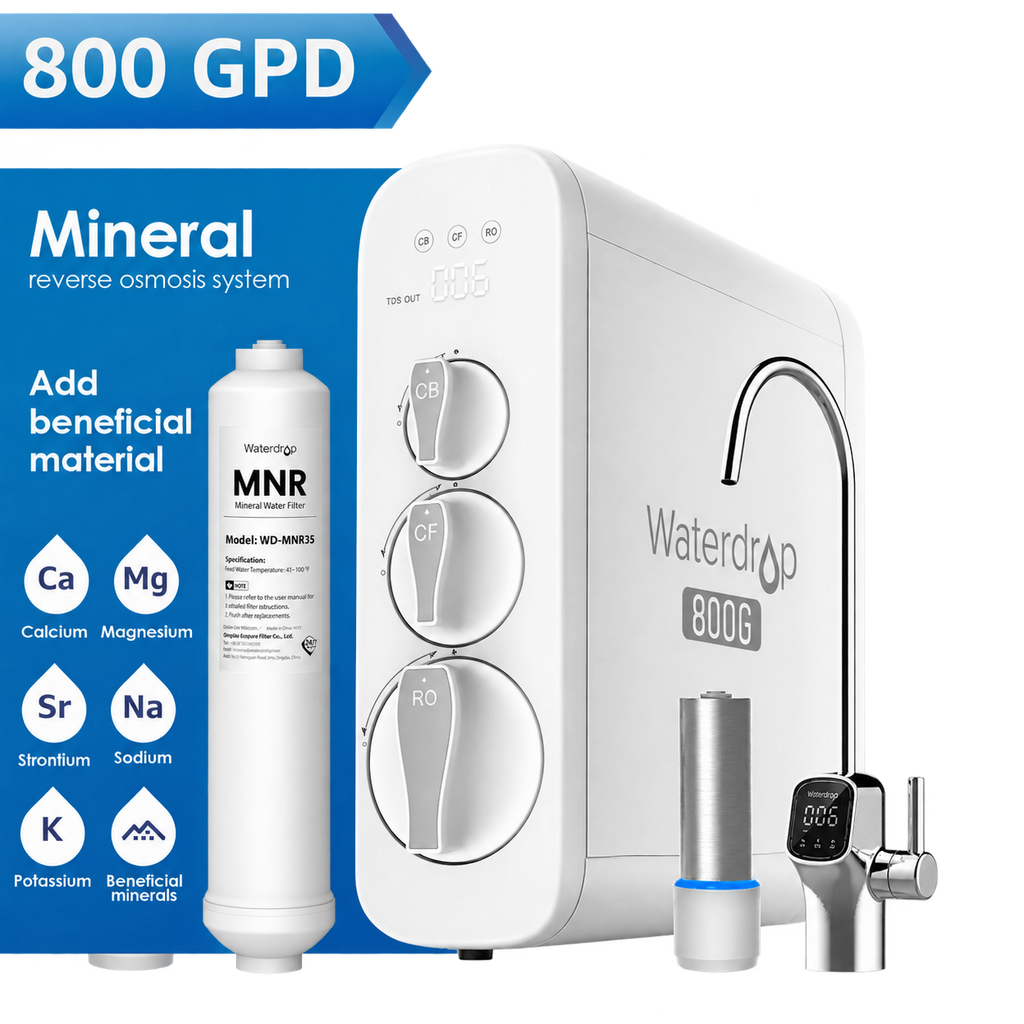 Waterdrop G3P800 Alkaline Reverse Osmosis System