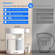 WD-ED12W Glass Electric Water Filter Dispenser - Instant Filtration for Soft Water