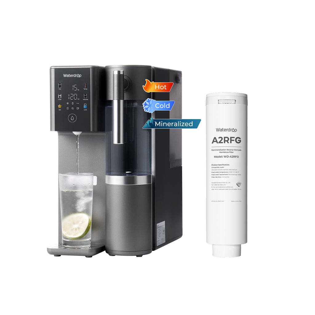A2 Remineralization Bundle Hot Cold RO Water Dispenser