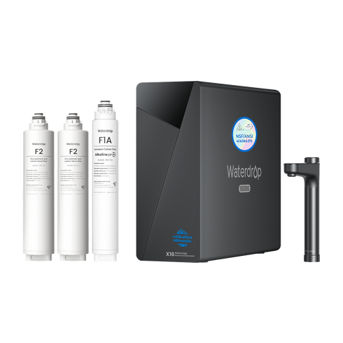 Waterdrop X16 Reverse Osmosis System with Replacement Filter Combo