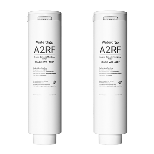 WD-A2RF Filter for Waterdrop A2 Reverse Osmosis System, 2-YEAR COMBO