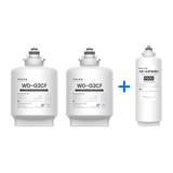 Waterdrop G2P600 RO System Replacement Filters Set - 600 GPD