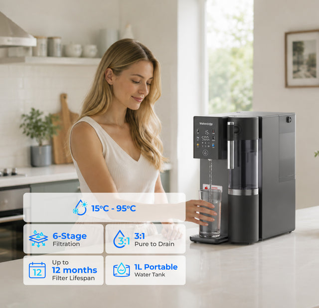 Waterdrop Remineralization Hot Cold RO Water Dispenser,  A2G
