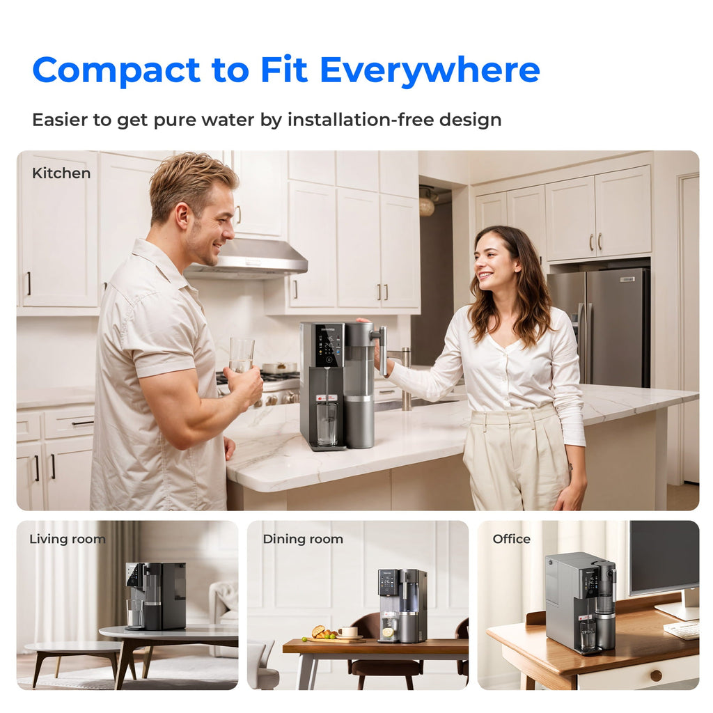 A2 Remineralization Bundle Hot Cold RO Water Dispenser