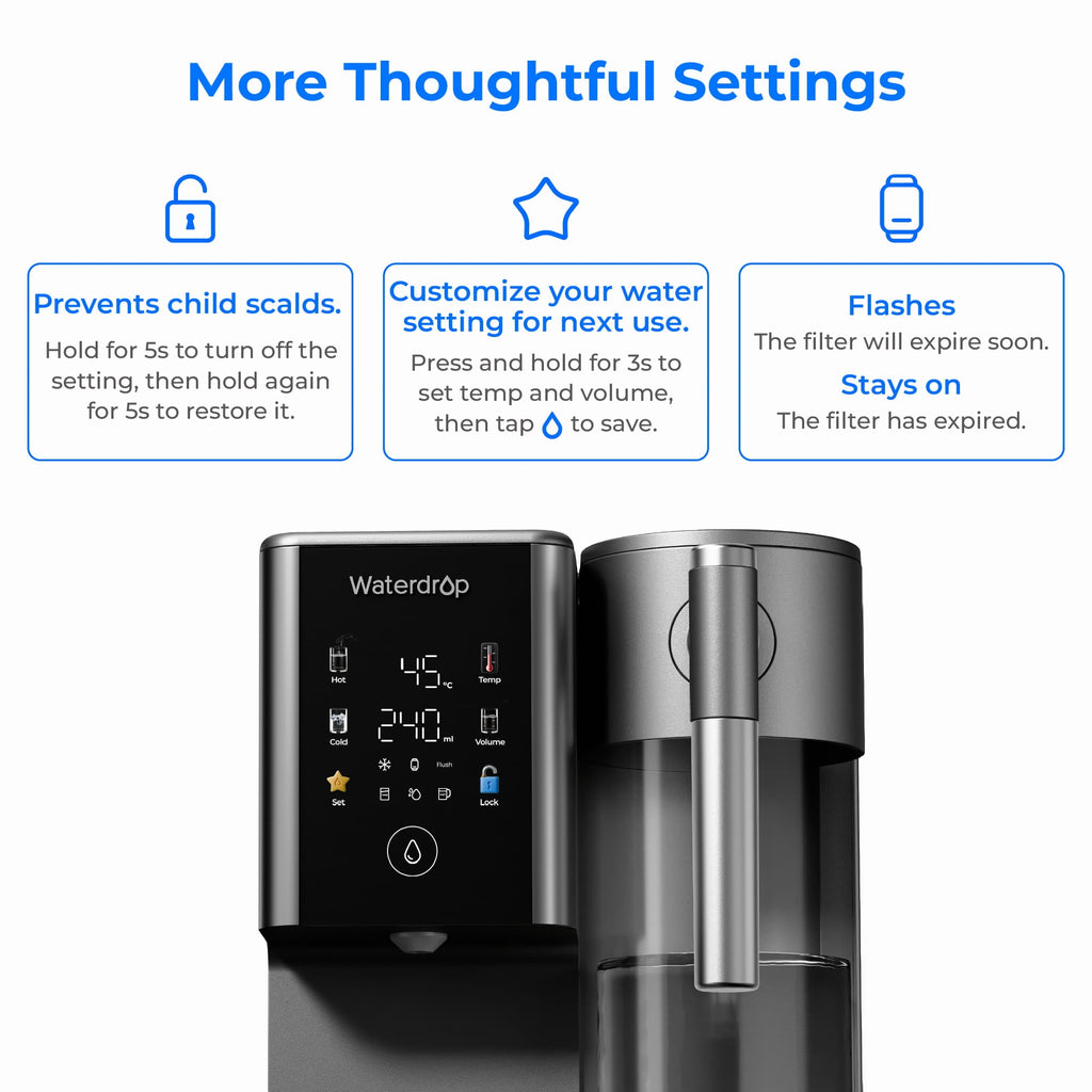 A2 Remineralization Bundle Hot Cold RO Water Dispenser