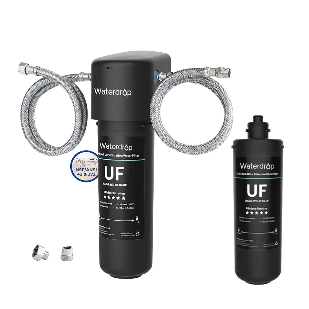0.01 μm Ultra Filtration UnderSink Water Filter | Direct Connect Filtration System