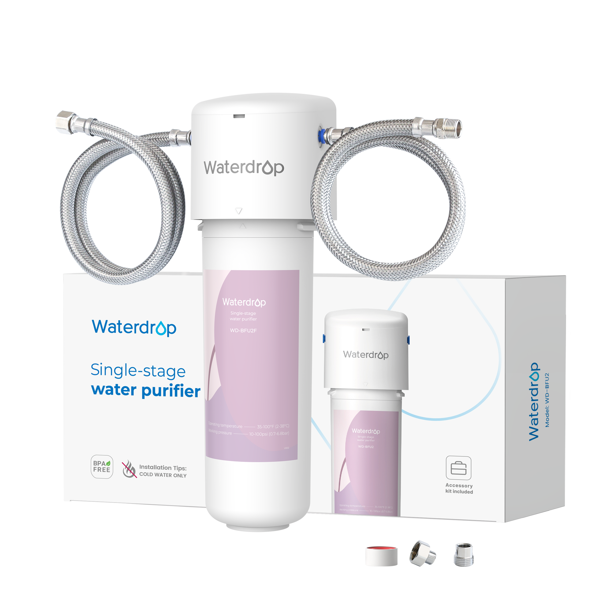 Waterdrop Skincare Water Softening System BFU2 - Softens Skin & Hair