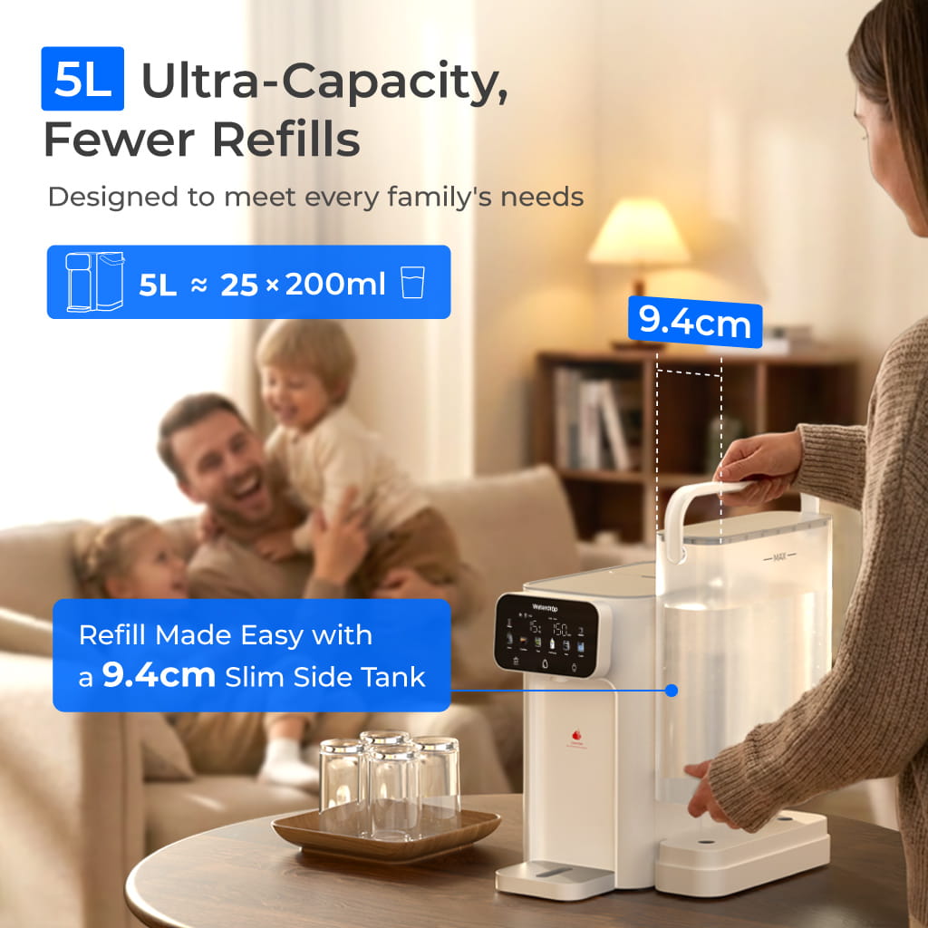 Waterdrop Instant Hot and Cold Countertop Water Filter Dispenser CT01