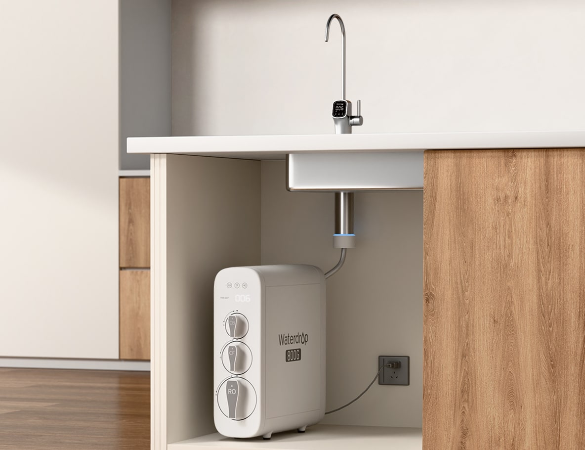 Waterdrop 800 GPD Tankless RO System with UV Sterilizing Light G3P800