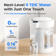 WD-ED10TW 0 TDS Lead-Free Glass Water Filter Dispenser
