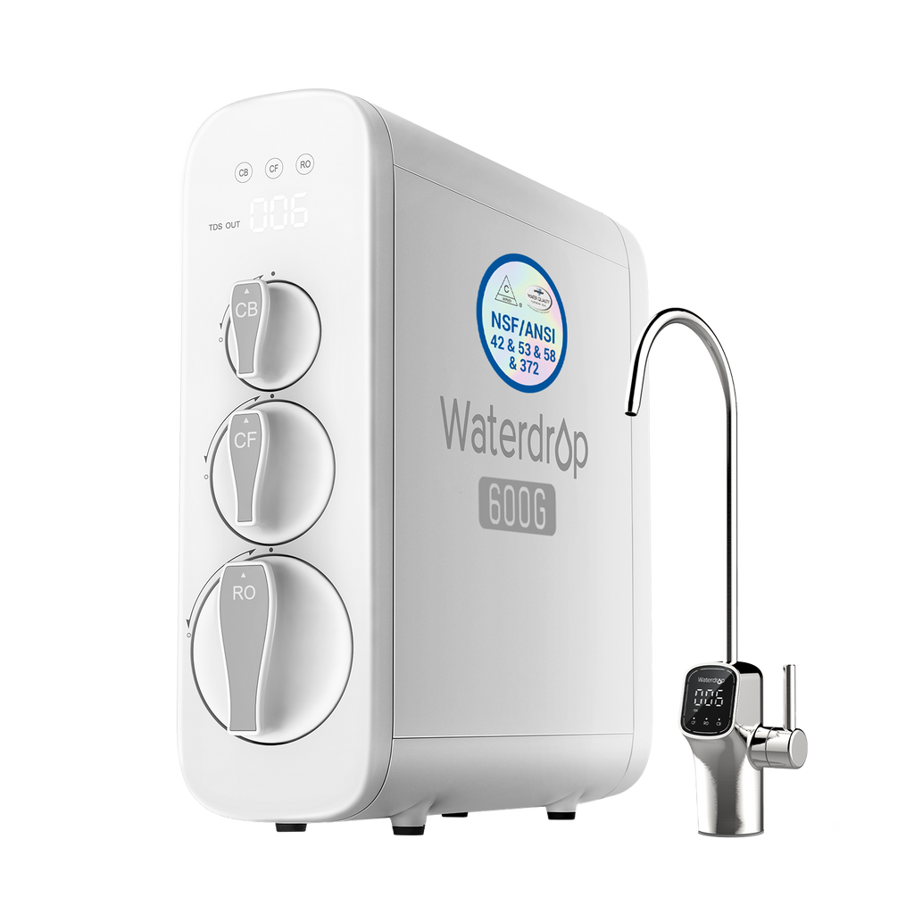 Waterdrop 600 GPD Fast Flow Reverse Osmosis System G3P600
