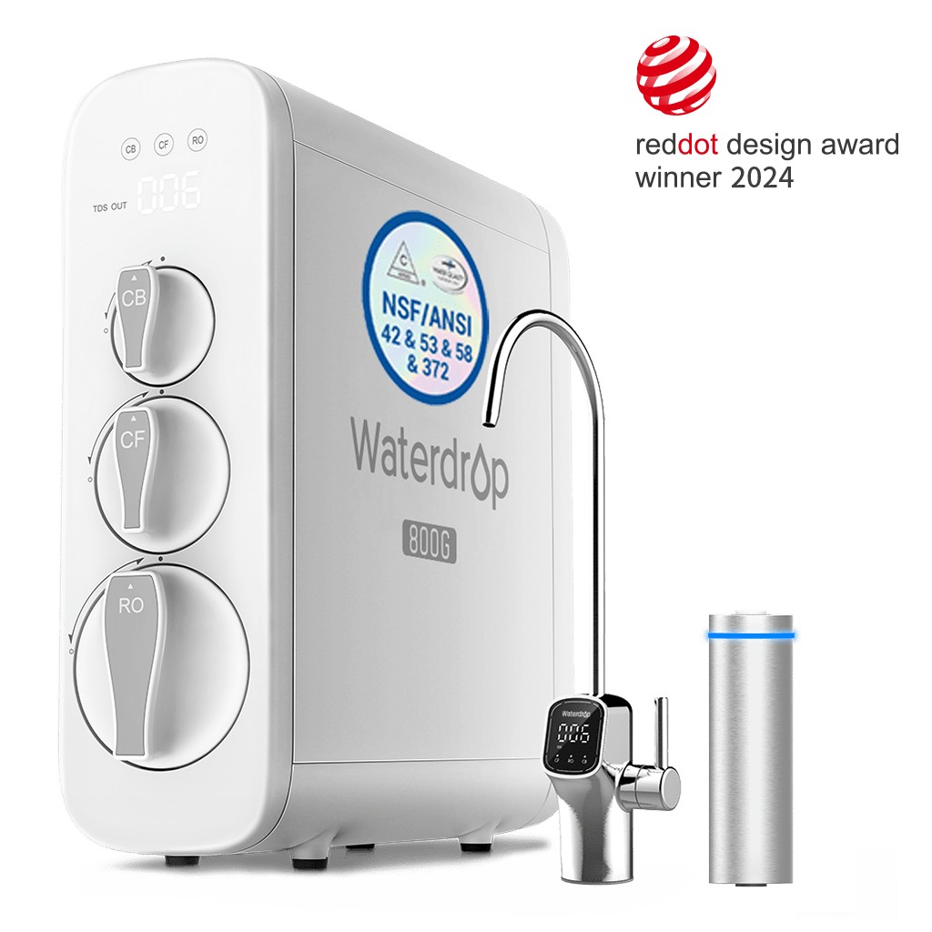 800 GPD Tankless RO System UV Sterilizing Light G3P800
