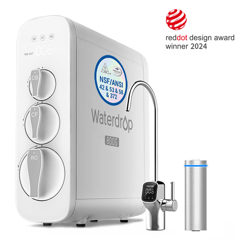 Waterdrop 800 GPD Tankless RO System with UV Sterilizing Light G3P800