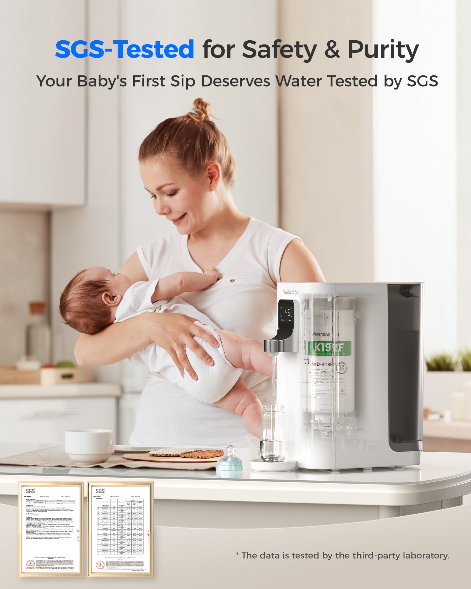 Waterdrop K19 Instant Hot Water Reverse Osmosis System