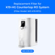 WD-K19RFG Filter for Waterdrop K19-HG Countertop Reverse Osmosis System