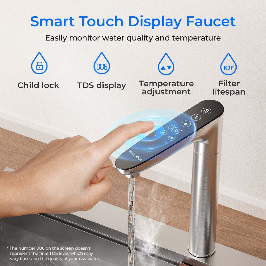 Waterdrop K6 Instant Hot Under Sink RO System