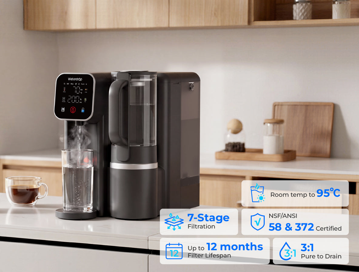 Waterdrop M6HG Mineral Instant Hot RO System