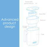 Waterdrop Chubby Water Filter Jugs and Cartridges with 1×90 Days Filter